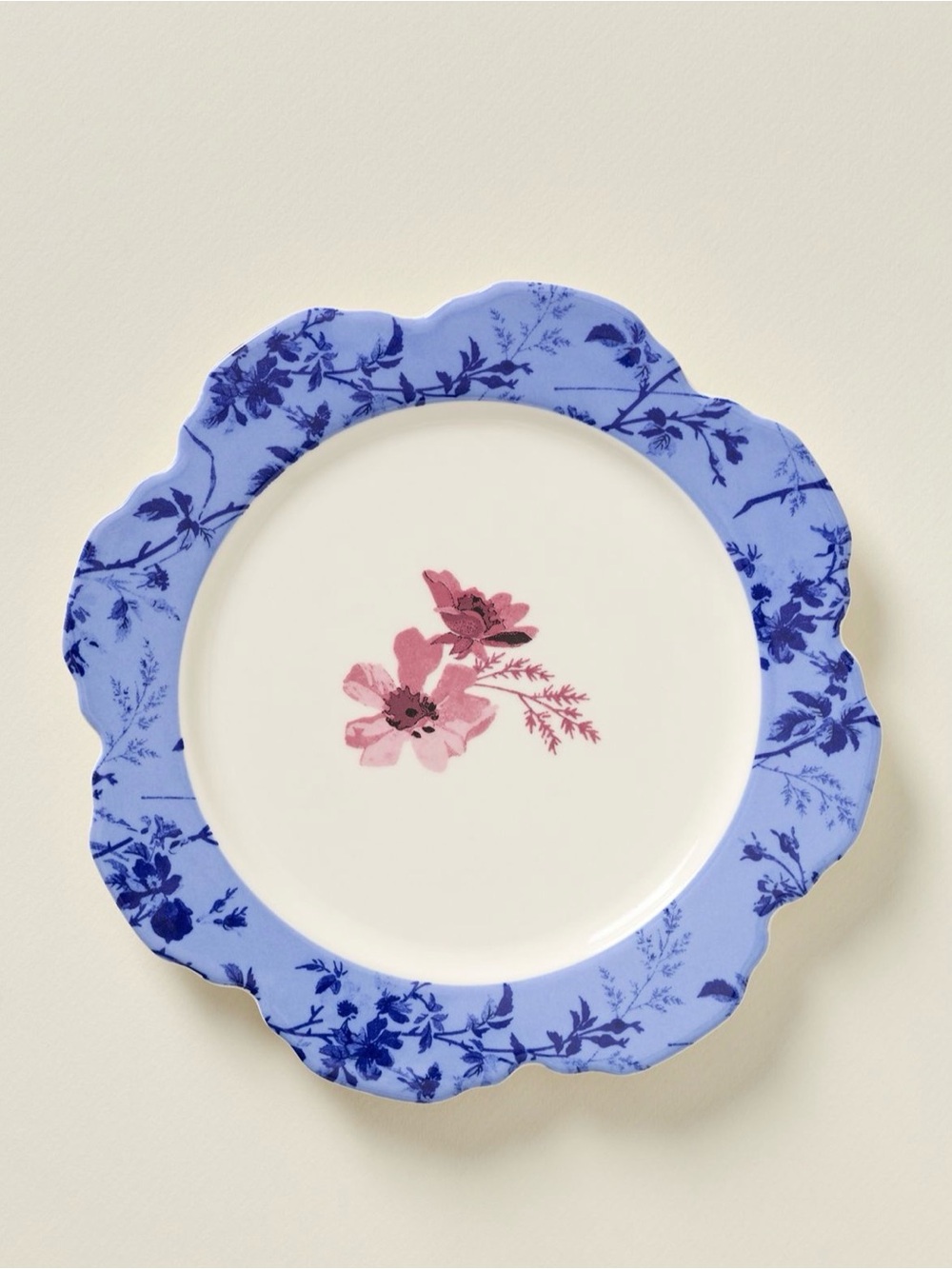 Anthropologie Stoneware Dessert Plate